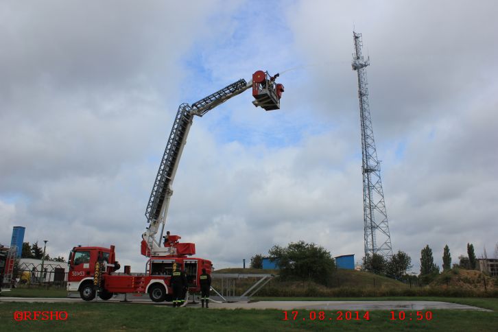 Besichtigung der Berufsfeuerwehr in Radziejow