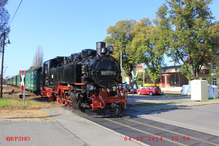 Lößnitzgrundbahn in Moritzburg