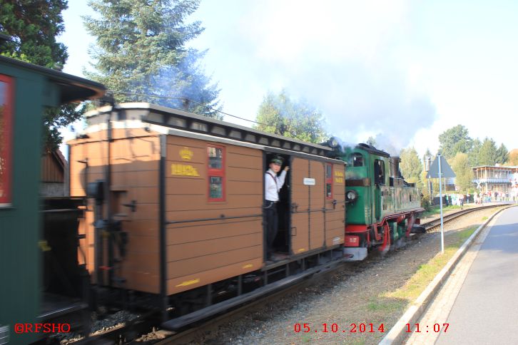 Lößnitzgrundbahn in Radebeul