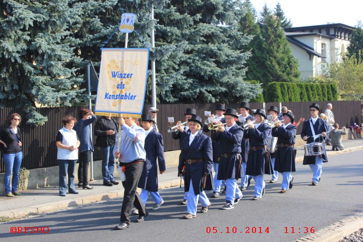 Sächsischer Winzerzug 2014