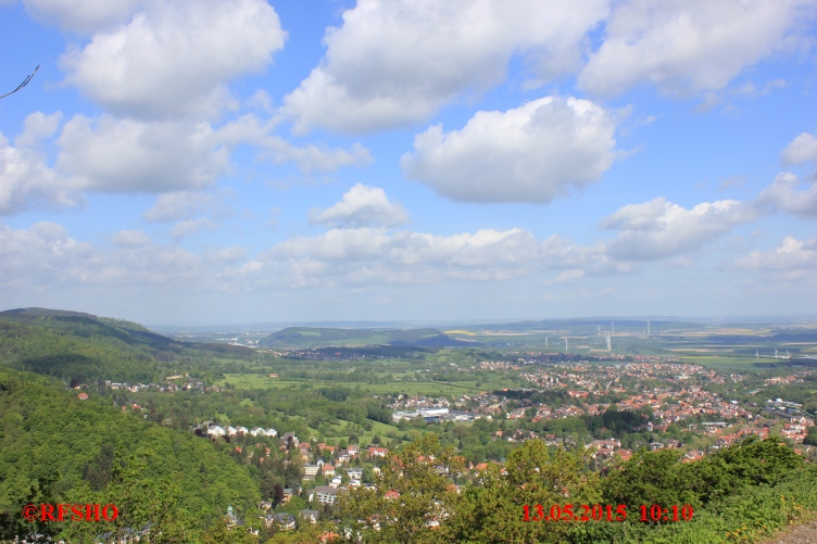 Blick vom Burgberg