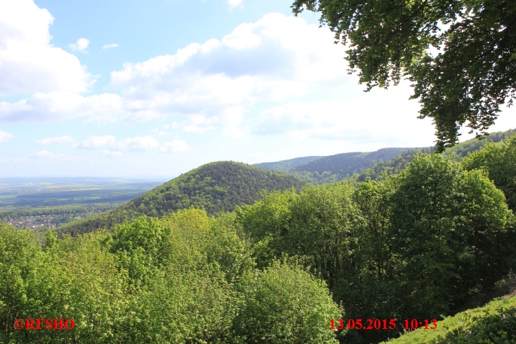 Blick vom Burgberg