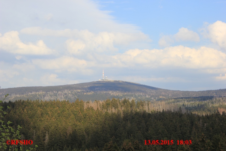 der Brocken vom Torfhaus