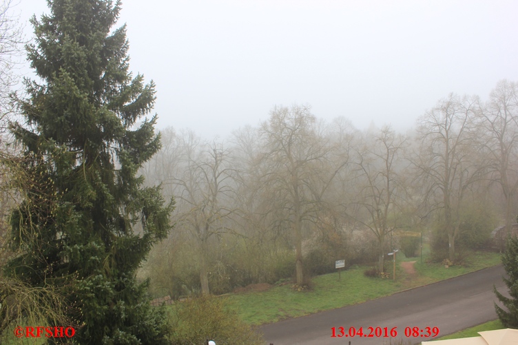 Blick vom Hotelzimmer in Simmern