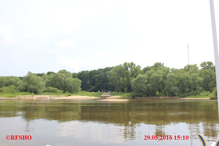 Elbe, Fähre Lenzen − Pevestorf