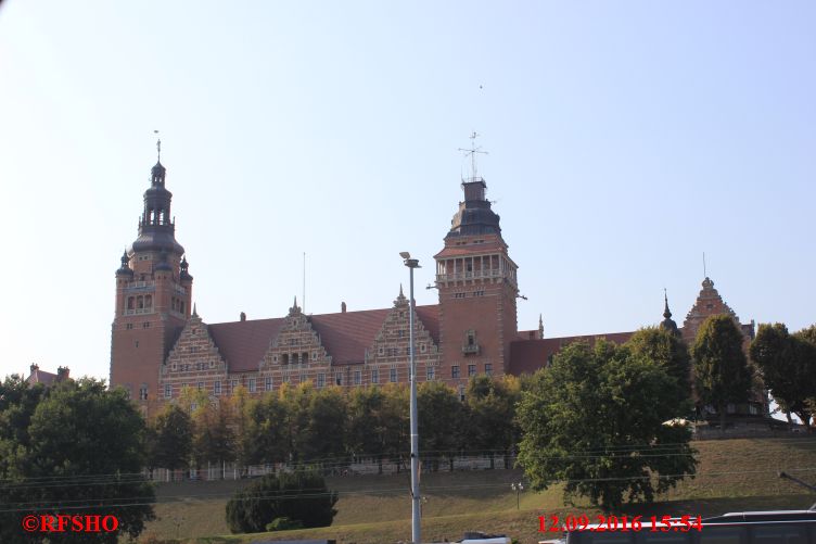 Stettin, Rundfahrt mit dem Schiff auf der Oder