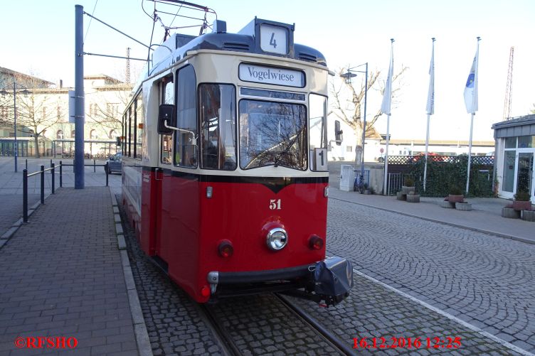 Straßenbahn in Naumburg
