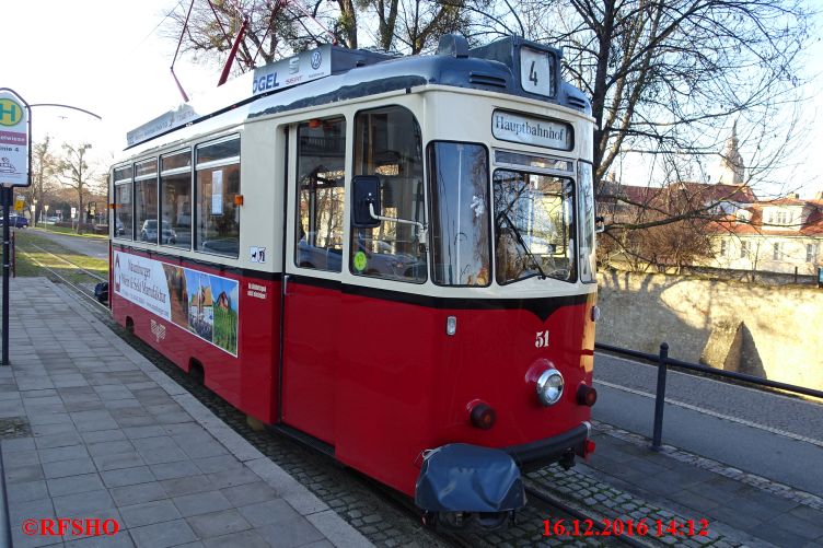 Straßenbahn in Naumburg