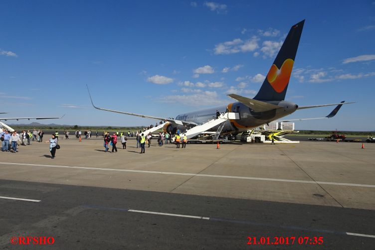 Flug vom Flughafen Frankfurt Main nach Windhoek