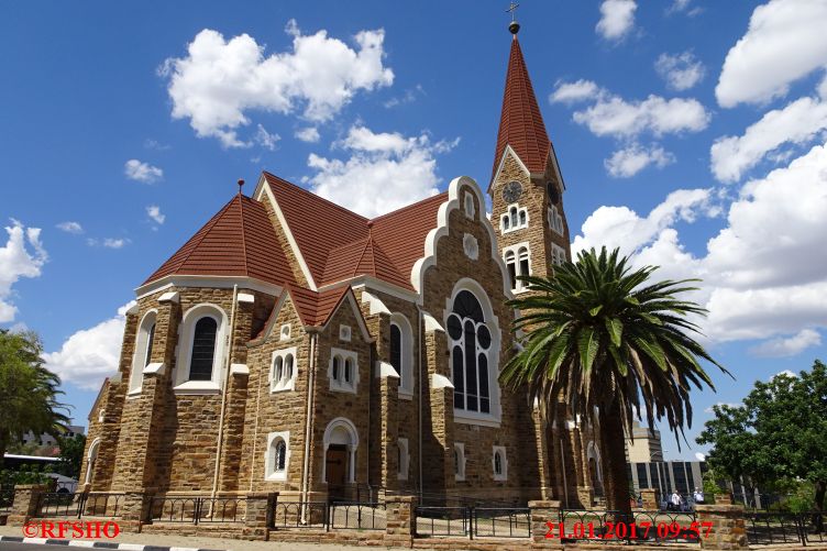 kleine Stadtrundfahrt durch Windhoek