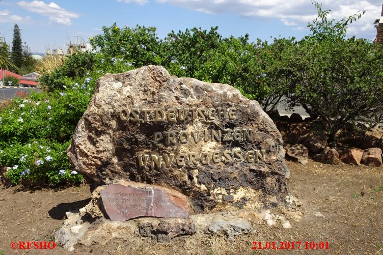 kleine Stadtrundfahrt durch Windhoek