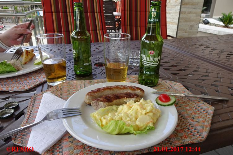 Safari Court Hotel Windhoek, Mittagessen