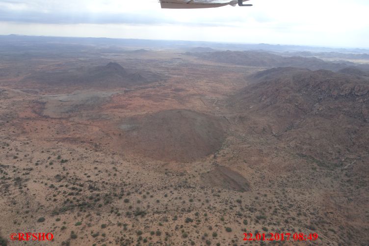 Flug zum Sossusvlei