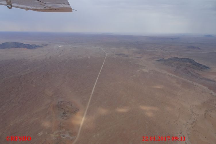 Flug zum Sossusvlei