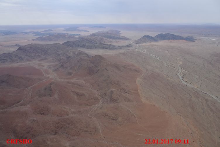 Flug zum Sossusvlei