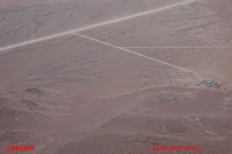 Flug zum Sossusvlei