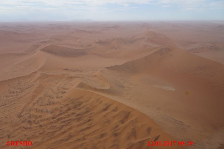 Flug zum Sossusvlei