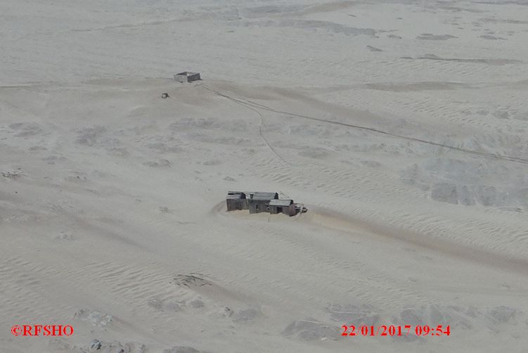 Flug zum Sossusvlei, verlassene Diamantengruben Siedlung