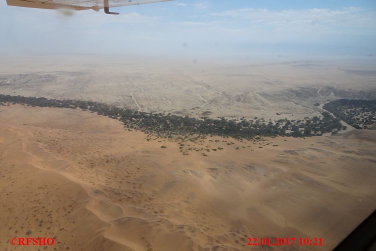 Flug zum Sossusvlei, Kuiseb