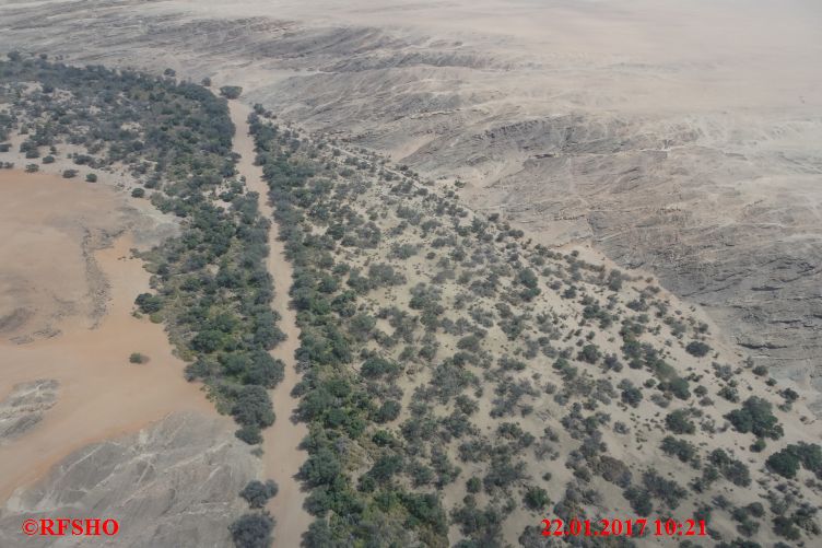 Flug zum Sossusvlei, Kuiseb