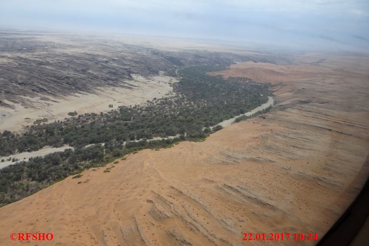 Flug zum Sossusvlei, Kuiseb