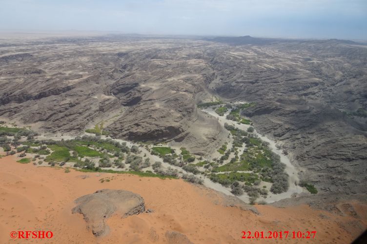 Flug zum Sossusvlei