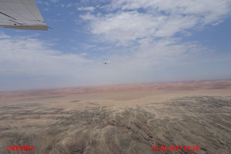Flug zum Sossusvlei