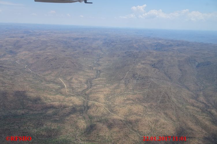 Flug zum Sossusvlei
