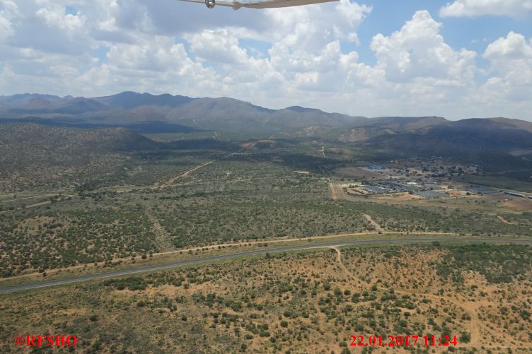 Flug zum Sossusvlei