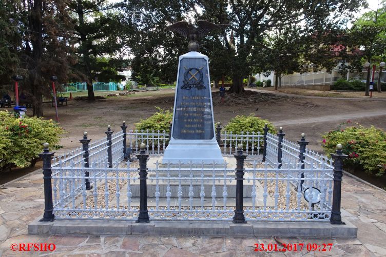 Windhoek, Kriegerdenkmal im Zoopark