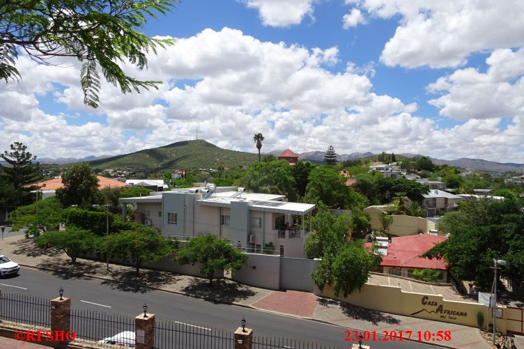 Windhoek, Blick von der Heinitzburg