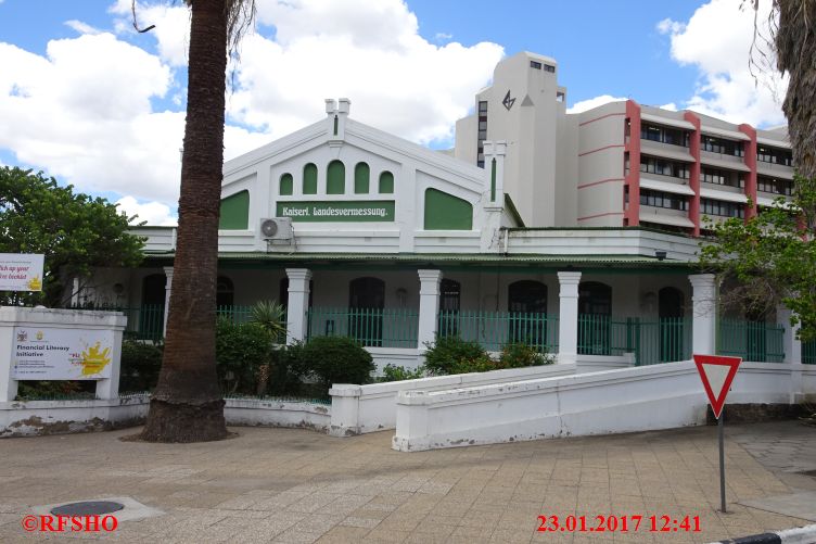 Windhoek, Kaiserl. Landesvermessung