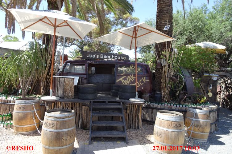 Windhoek, Joe’ s Beer house