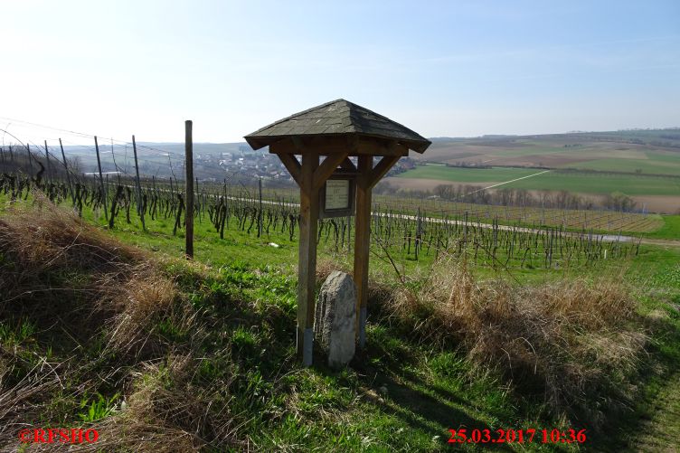 Landesgrenzstein von 1577 Appenheim <-> Gau - Algesheim