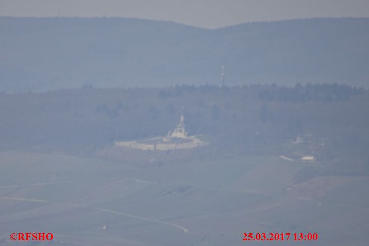 Niederwalddenkmal vom Bismarkturm 
