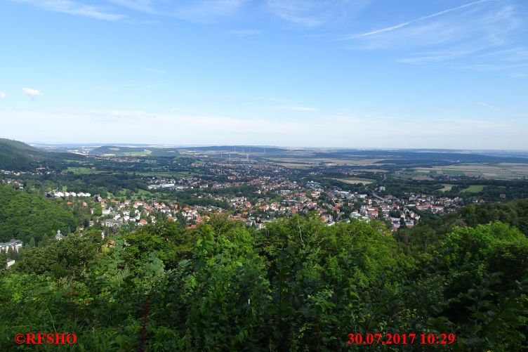 Blick vom Burgberg