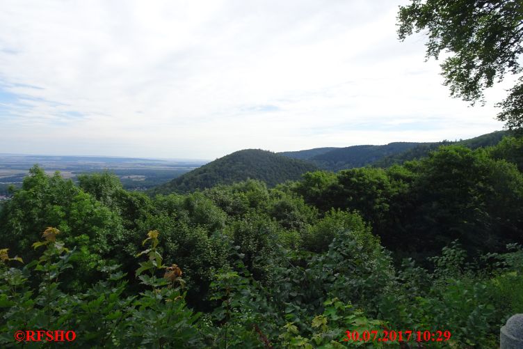 Blick vom Burgberg