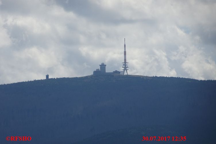 Brocken von der Rabenklippe