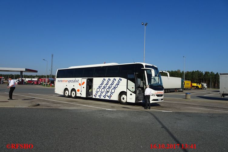 erste Rast in Polen