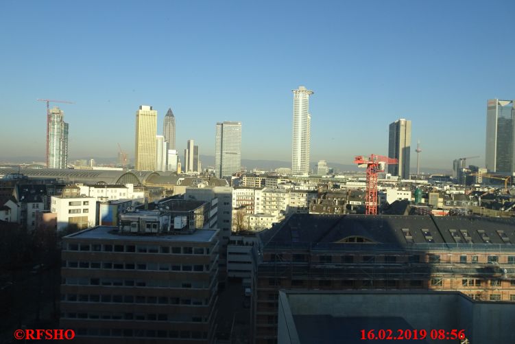 Blick vom Hotelzimmer