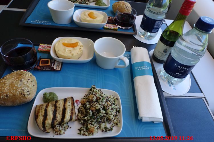 Verpflegung im EuroStar