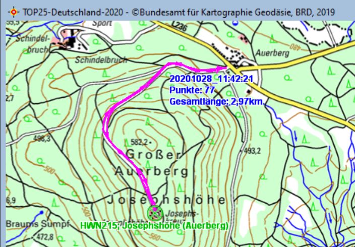 HWN215; Josephshöhe (Auerberg)