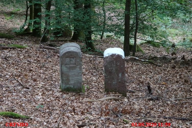 Grenzweg, Grenze D / F