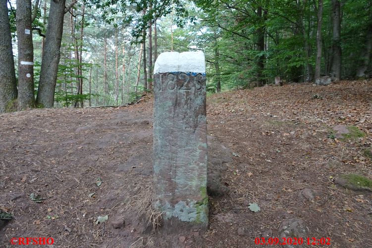 Grenzweg, Grenze D / F