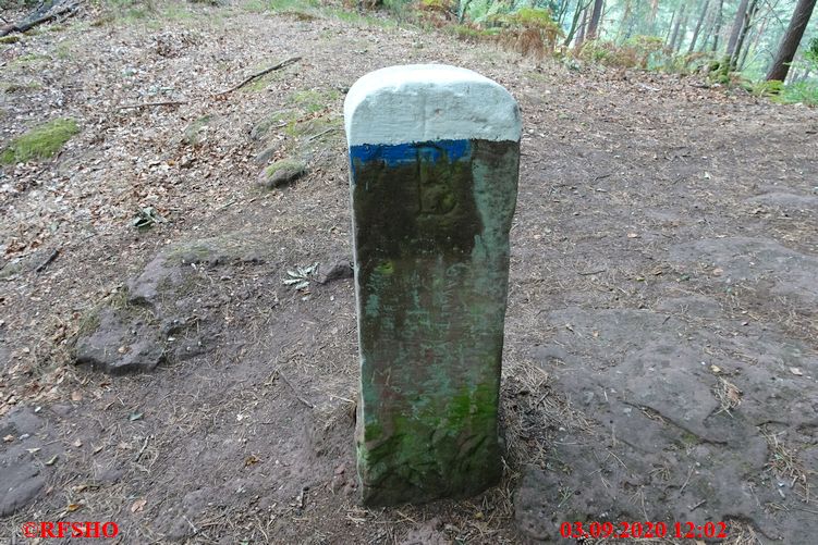 Grenzweg, Grenze D / F