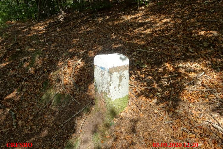 Grenzweg, Grenze D / F