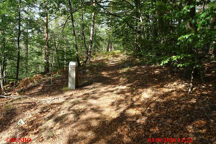 Grenzweg, Grenze D / F
