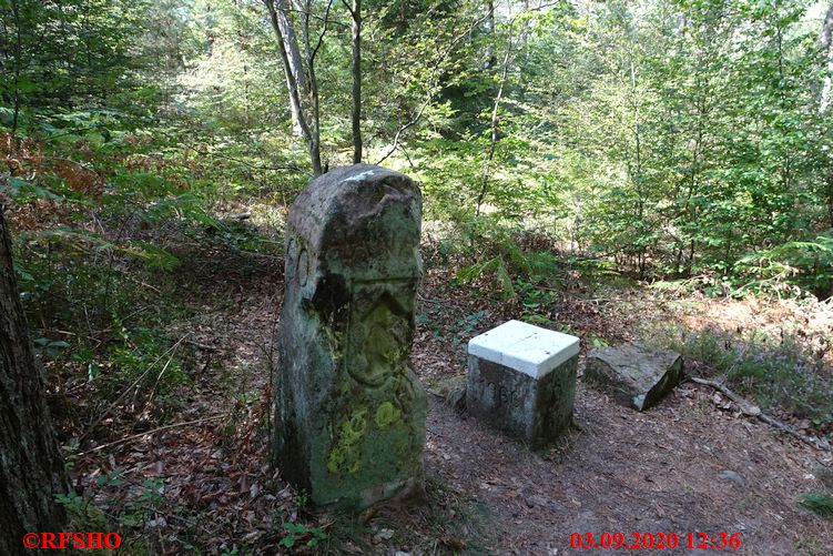 Grenzweg, Grenze D / F