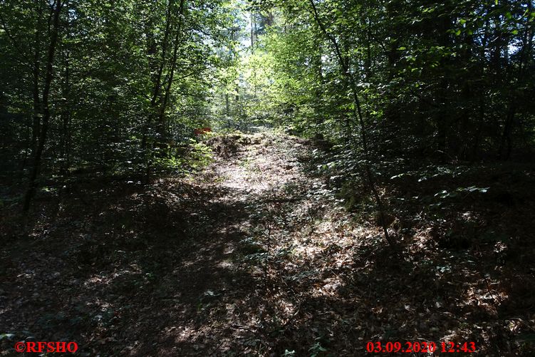 Grenzweg, Grenze D / F