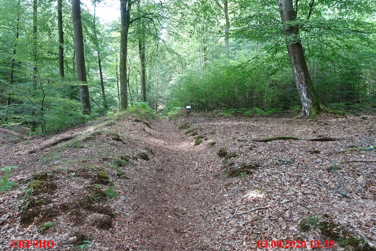 Grenzweg, Grenze D / F